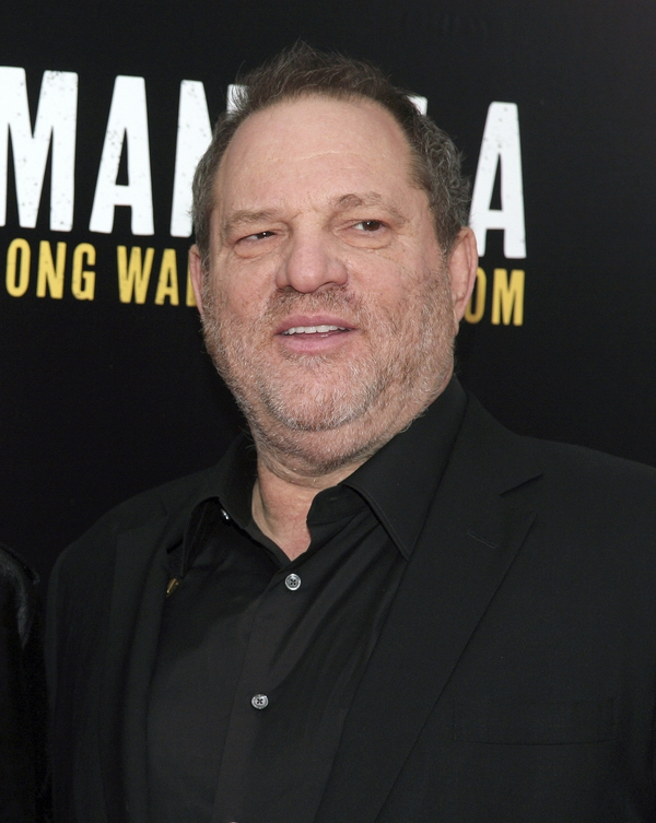 FILE - In this Nov. 25, 2013 file photo, producer Harvey Weinstein attends a screening of 