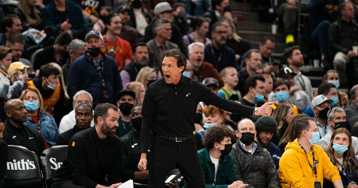 Quin Snyder defends Utah Jazz’s clutchness, Donovan Mitchell’s passing in epic pregame rant