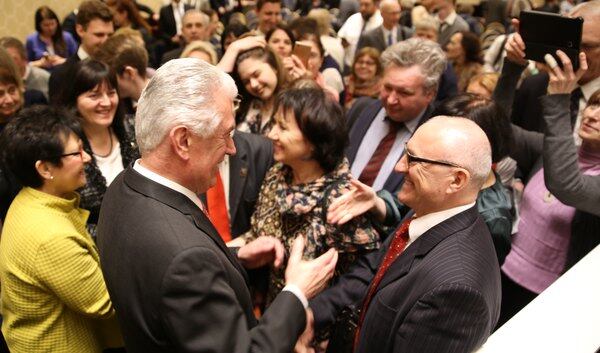 Promised temple is coming, visiting apostle Dieter Uchtdorf tells Russia’s Mormons, but the process ‘will be slow’