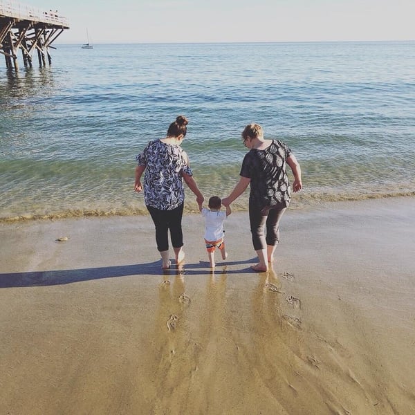 (Marina Gomberg | The Salt Lake Tribune) Marina and Elenor Gomberg show Harvey 