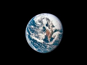 (NASA) Earth from the Apollo 10 mission in 1969. President Russell Nelson has worried about — and warned against — our “sin-saturated world.”