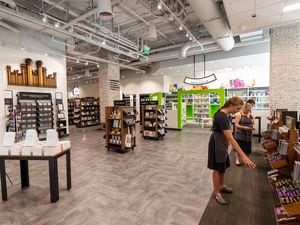 (Rick Egan | The Salt Lake Tribune)  Deseret Book, shown in August, at City Creek Center is looking forward to a boost in revenue during General Conference.