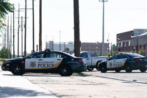 (Salt Lake City Police Department) A man died Sunday after an altercation with Salt Lake City police officers as he was being taken into custody in the Granary District on Sunday, Aug. 14, 2022. Two officers suffered "significant" injuries in the altercation, police said.