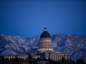 (Trent Nelson | Tribune file photo) The Utah state Capitol on Thursday, Nov. 12, 2020. By the end of 2020, the Utah Treasurer’s Office received $52.1 million in lost and unclaimed property.
