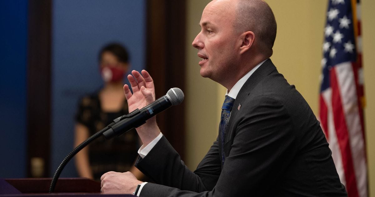 Governor Spencer Cox says Utahns aged 50 and over can apply for the COVID-19 vaccine