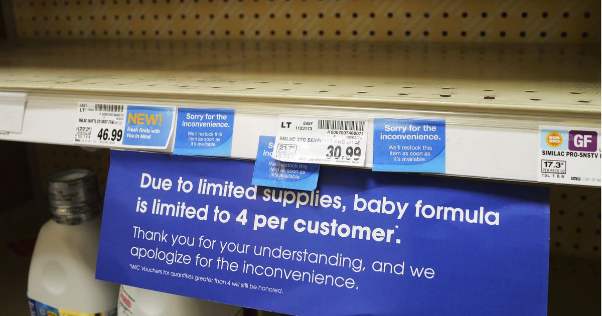Watch Why Utah’s congressmen voted against emergency funding to address the baby formula shortage – Latest News