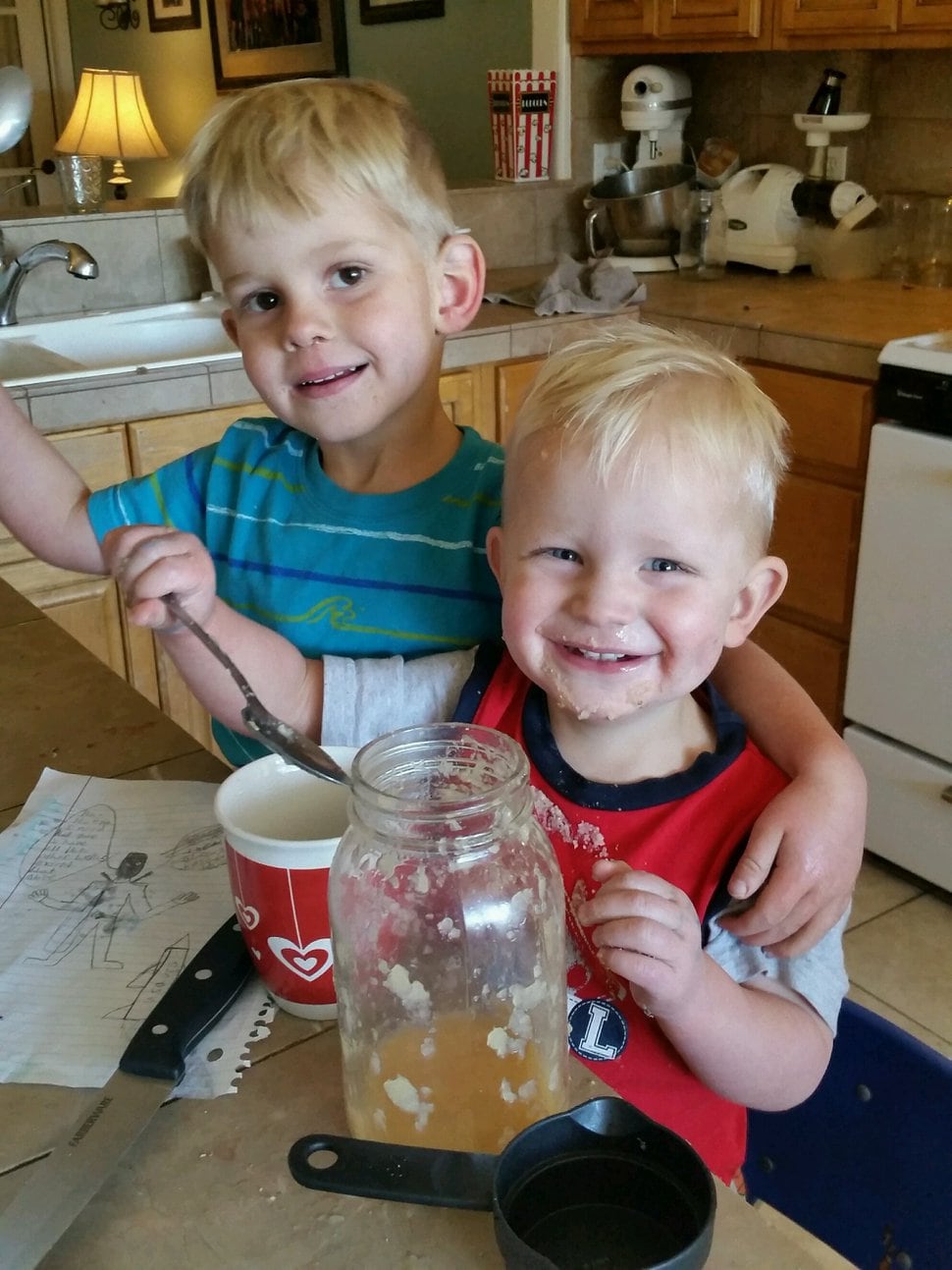 Adonijah Foster, right, smiles with a brother beside him in this undated photo. Adonijah, 2, died April 14, 2018, in a house fire at his family's home in Rockland Ranch in southeast Utah.