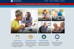 (Social Security Administration) This is a screen shot of the main page of the Social Security Administration. Utah lawmakers are considering a $15M tax cut for Social Security recipients.
