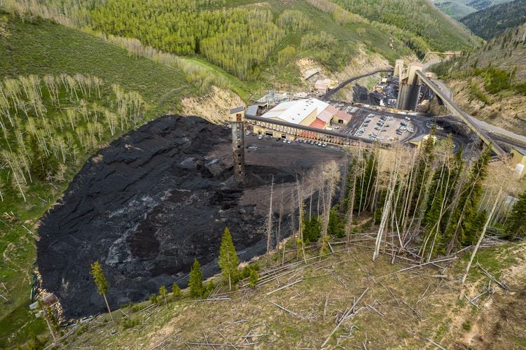 (Trent Nelson  |  The Salt Lake Tribune) The Skyline coal mine on Saturday, June 4, 2022.