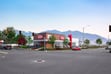 (Galloway & Company) A rendition of a new Kum & Go convenience store and fueling station to be located at the corner of 2100 South and 1300 East in Salt Lake City, as seen from 2100 South.