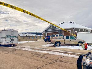 (Mark Eddington | The Salt Lake Tribune) Law enforcement continue to investigate a home in Enoch City on Thursday, Jan. 5, 2023, where eight members of a family were found dead in an apparent murder-suicide. A search warrant unsealed Tuesday reveals several Google searches father Michael Haight apparently made days before police say he killed seven relatives, including his five children, before killing himself.