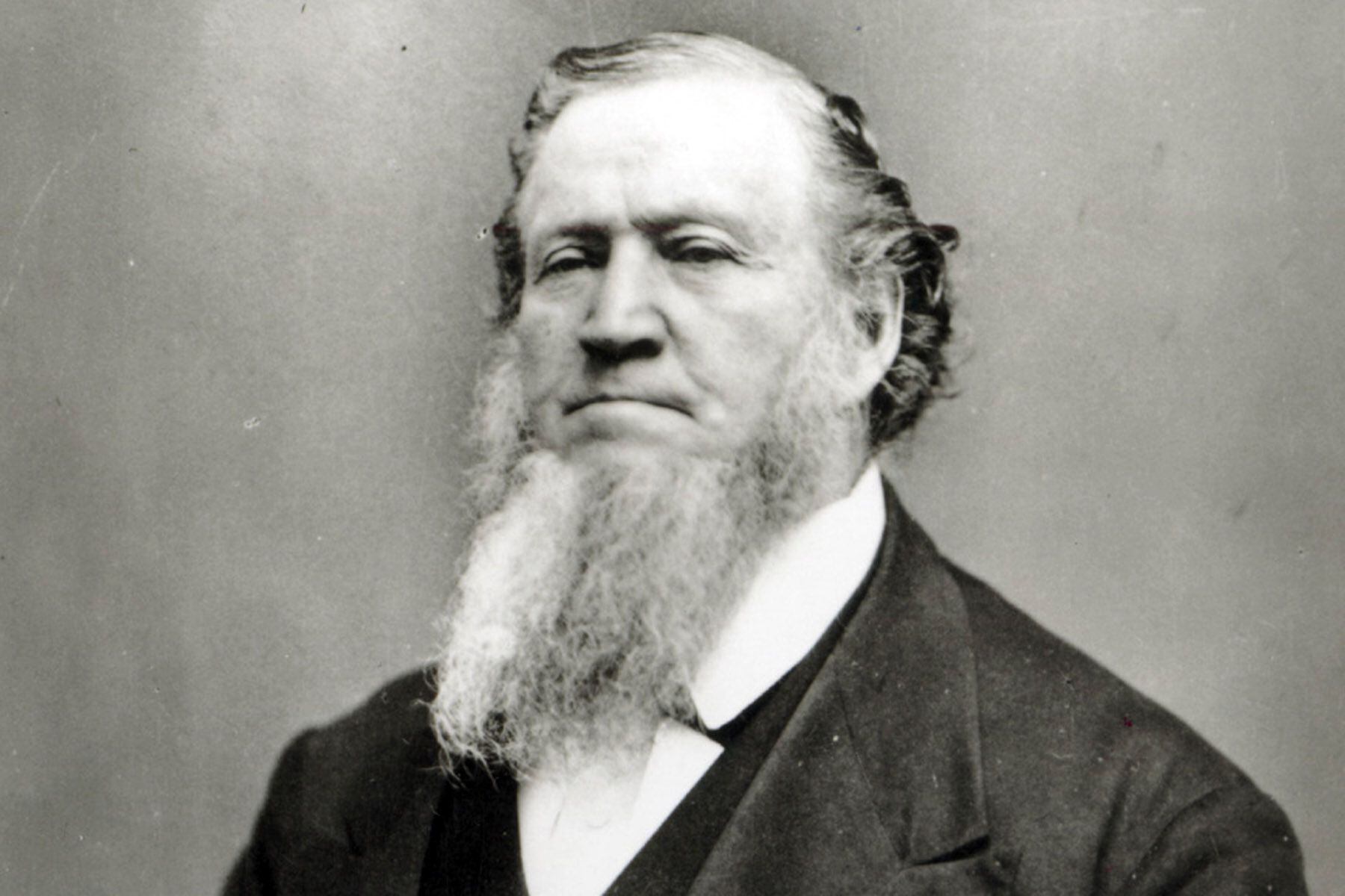(Tribune file photo) Brigham Young, second president of The Church of Jesus Christ of Latter-day Saints, famously wore a beard later in life.