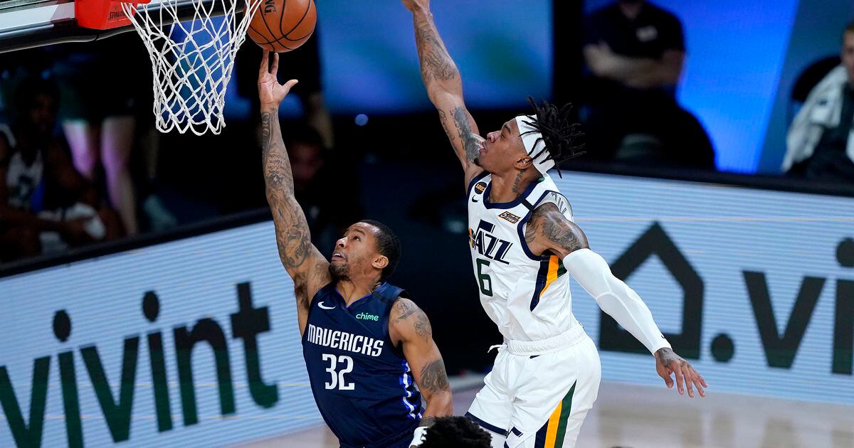The Triple Team Utah Jazz Pull Off Ugly But Necessary Tank To Try To Avoid Rockets In Playoffs