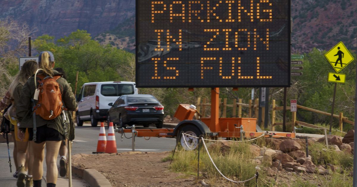 Zion National Park closes Narrows, Emerald Pools trails, adds to Memorial Day Weekend crowding