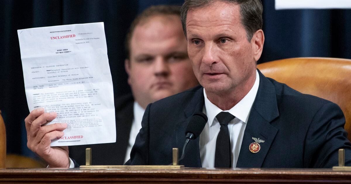 Utah Rep. Chris Stewart says ‘The coup has started’ during opening day of public impeachment hearings