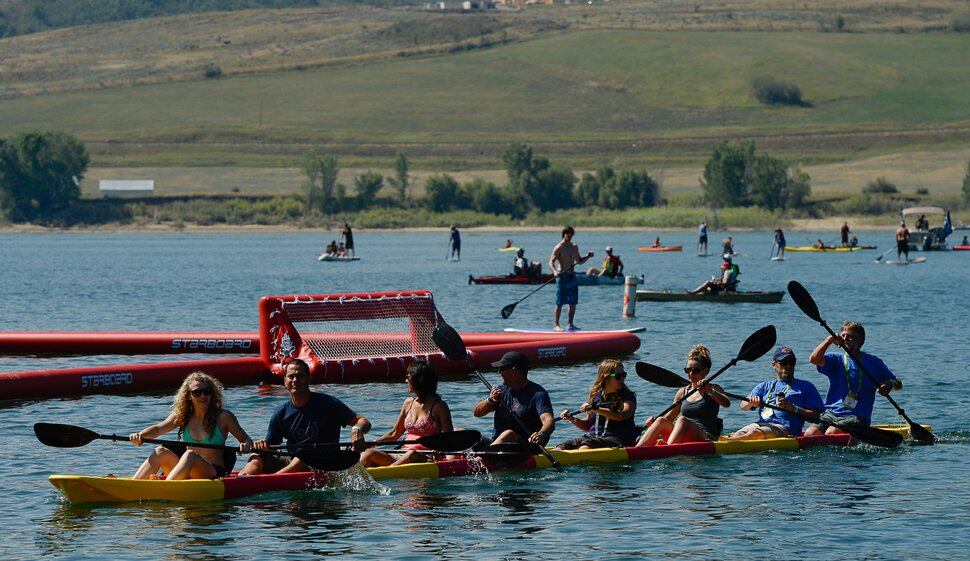 Waterresistant ukuleles and snaptogether kayaks Outdoor Retailers