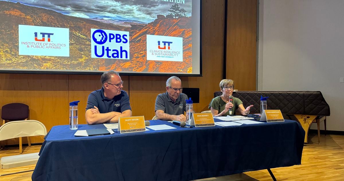 Stopping tourism, freezing development not the answer to southern Utah’s water woes, panelists warn