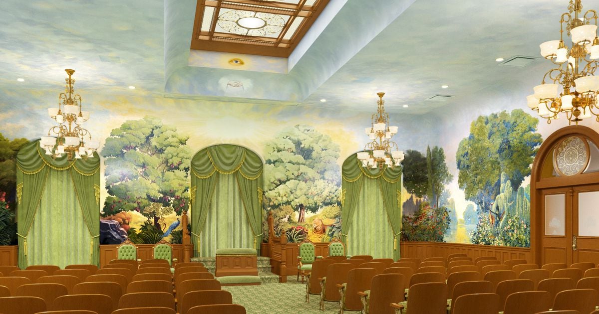 LDS Church removes murals from iconic Salt Lake Temple