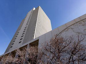 (Francisco Kjolseth | The Salt Lake Tribune) The Church Office Building, shown on Wednesday, March 30, 2022. The latest federal report shows that a key investment fund for The Church of Jesus Christ of Latter-day Saints saw its overall value fall by 6% in the first quarter of 2021 as the stock market tumbled.