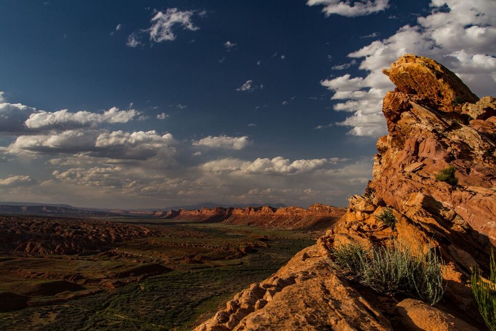 | Courtesy Josh Ewing Utah trust lands officials will auction a 391-acre piece of Comb Ridge at its Oct. 19 auction in Salt Lake City. This parcel, pictured here, west of Bluff is among 12 state-owned properties on tap for a sale that has drawn criticism from sportsmen and conservationists who say these lands should remain public.