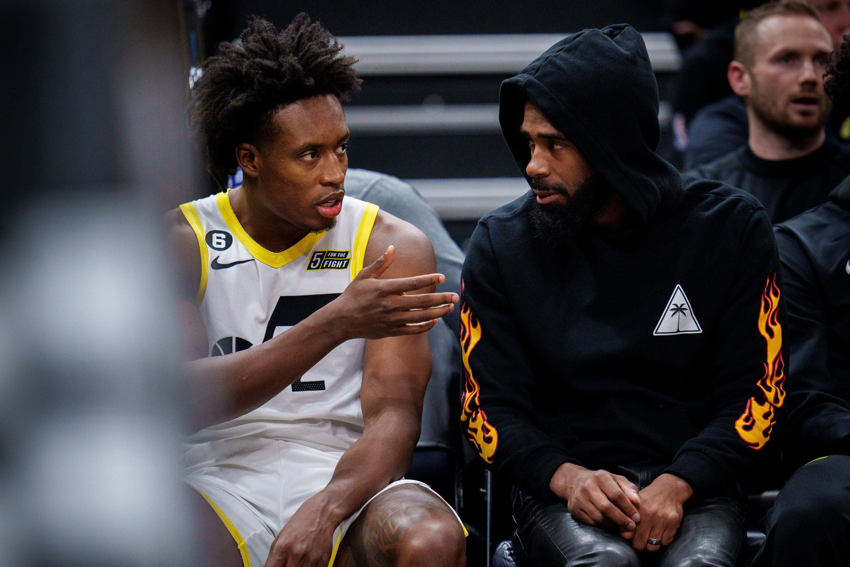 Mike Conley, Collin Sexton coming together behind the scenes