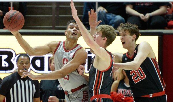 Utah men outlast Stanford in overtime, 64-56, move to 9-1 at Huntsman Center