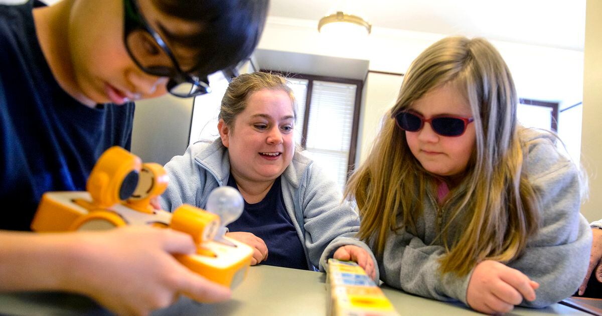 Kids from the Utah Schools for the Deaf and the Blind take their skills