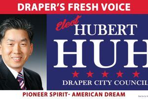 (Courtesy | Hubert Huh) Draper City Council candidate Hubert Huh doesn't appear on the primary election ballot. The city nullified his candidacy when he showed up one minute late to file a campaign finance disclosure.