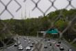 (Patrick Semansky | AP) Traffic on the the Capital Beltway passes the Washington D.C. Temple of The Church of Jesus Christ of Latter-day Saints, Monday, April 18, 2022, in Kensington, Md.