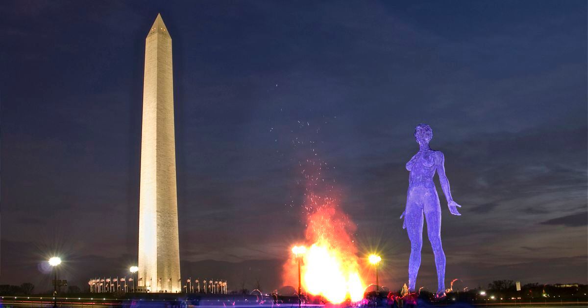 Nude Sculpture Four Stories Tall Planned for National Mall 
