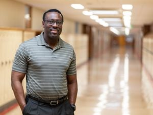 (Francisco Kjolseth | The Salt Lake Tribune)  Timothy Gadson, then the superintendent of Salt Lake City School District, on his first day on the job on Thursday, July 1, 2021. Gadson is currently on administrative leave.