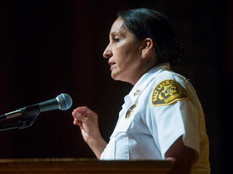 Unified police gathered with families of cold-case homicide victims. For some, it was the first time police had contacted them in decades.