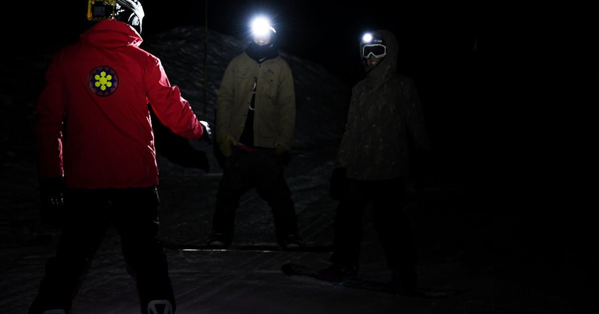 Headlamp skiing is the newest nighttime thrill in the mountains