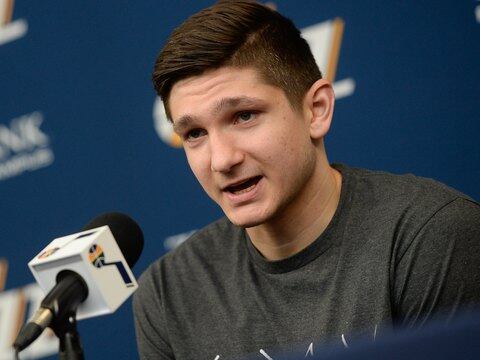 His trying rookie season behind him, Jazz guard Grayson Allen says, ‘I’m in a lot better place now’