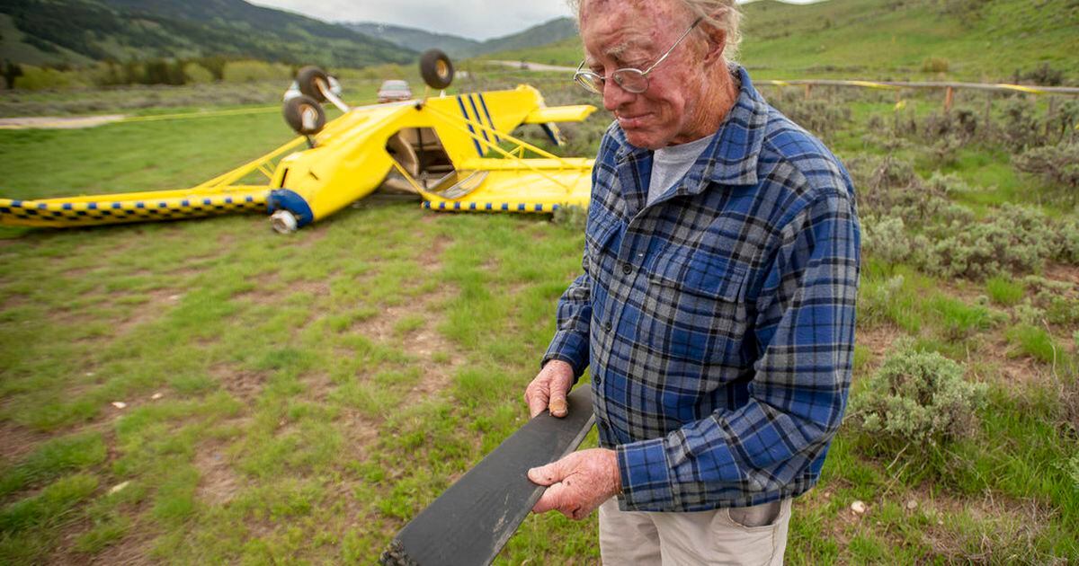 ‘He’s lived about 29 lives’ Wyoming pilot walks away from second plane