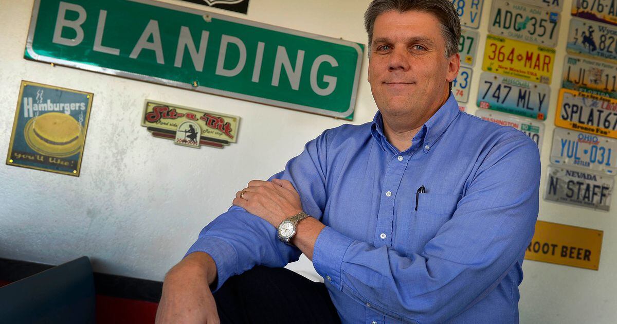 New Utah legislator Phil Lyman, who famously protested a trail closure