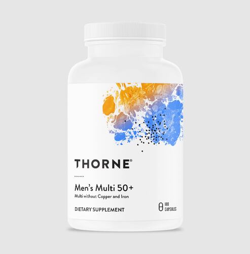 (Thorne | Grooming Playbook, sponsored) Made without additives or preservatives, this multivitamin choice remains a good supplement for necessary vitamins and minerals with the proper absorption and utilization of nutrients in mind.