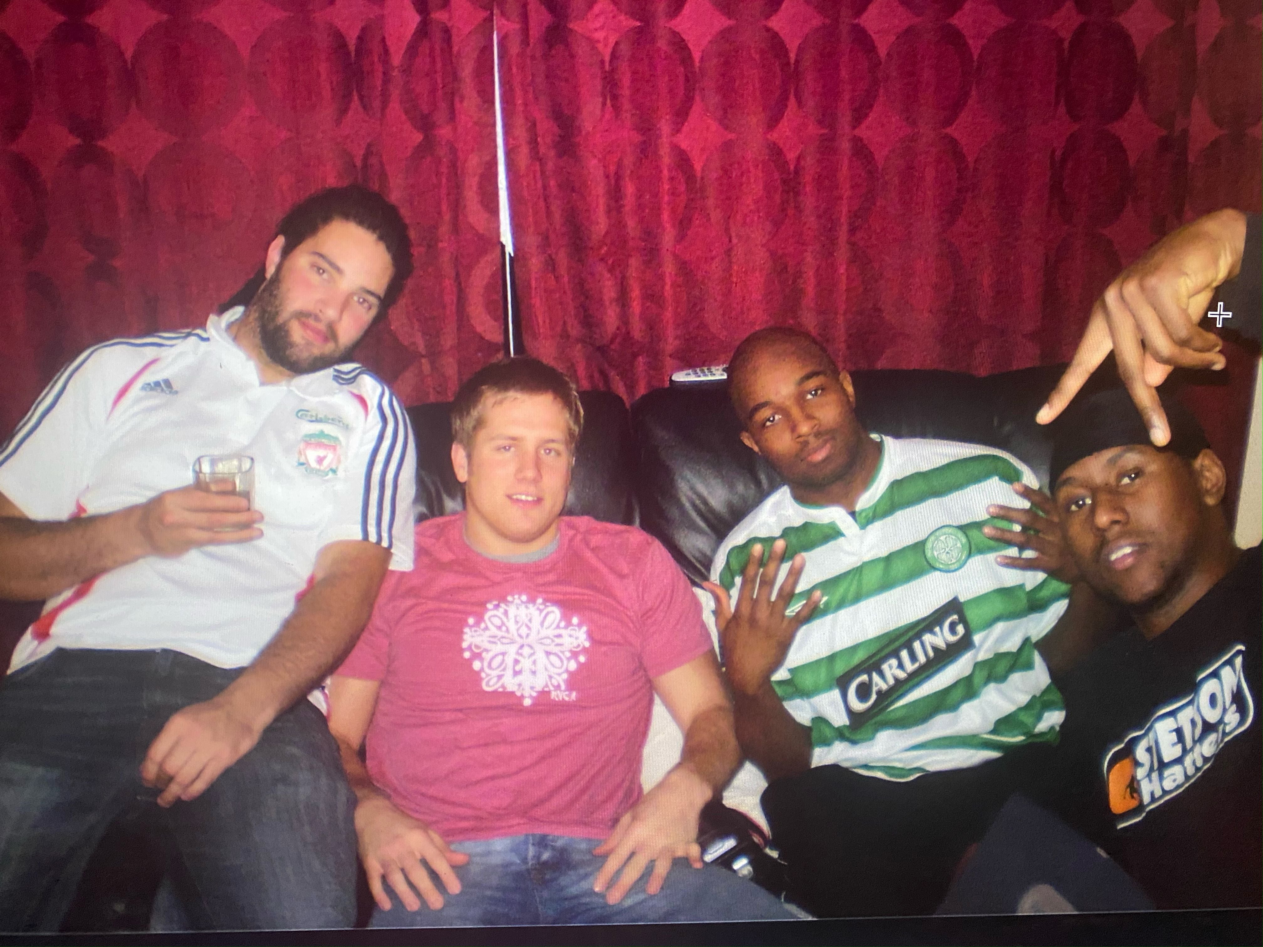 (Jonathan Reed | Shamrock Rover Hoops) Kevin Young at the team house in Ireland where he and four of his players lived.