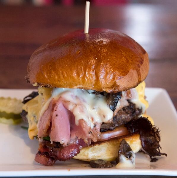 Find sinfully good burgers at Fat Jack’s Emporium, including the Mormon topped with funeral