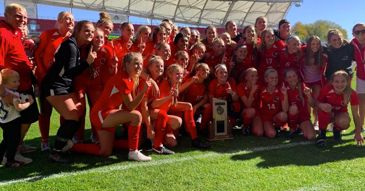American Fork beats Davis 10 to win girls 6A soccer championship at