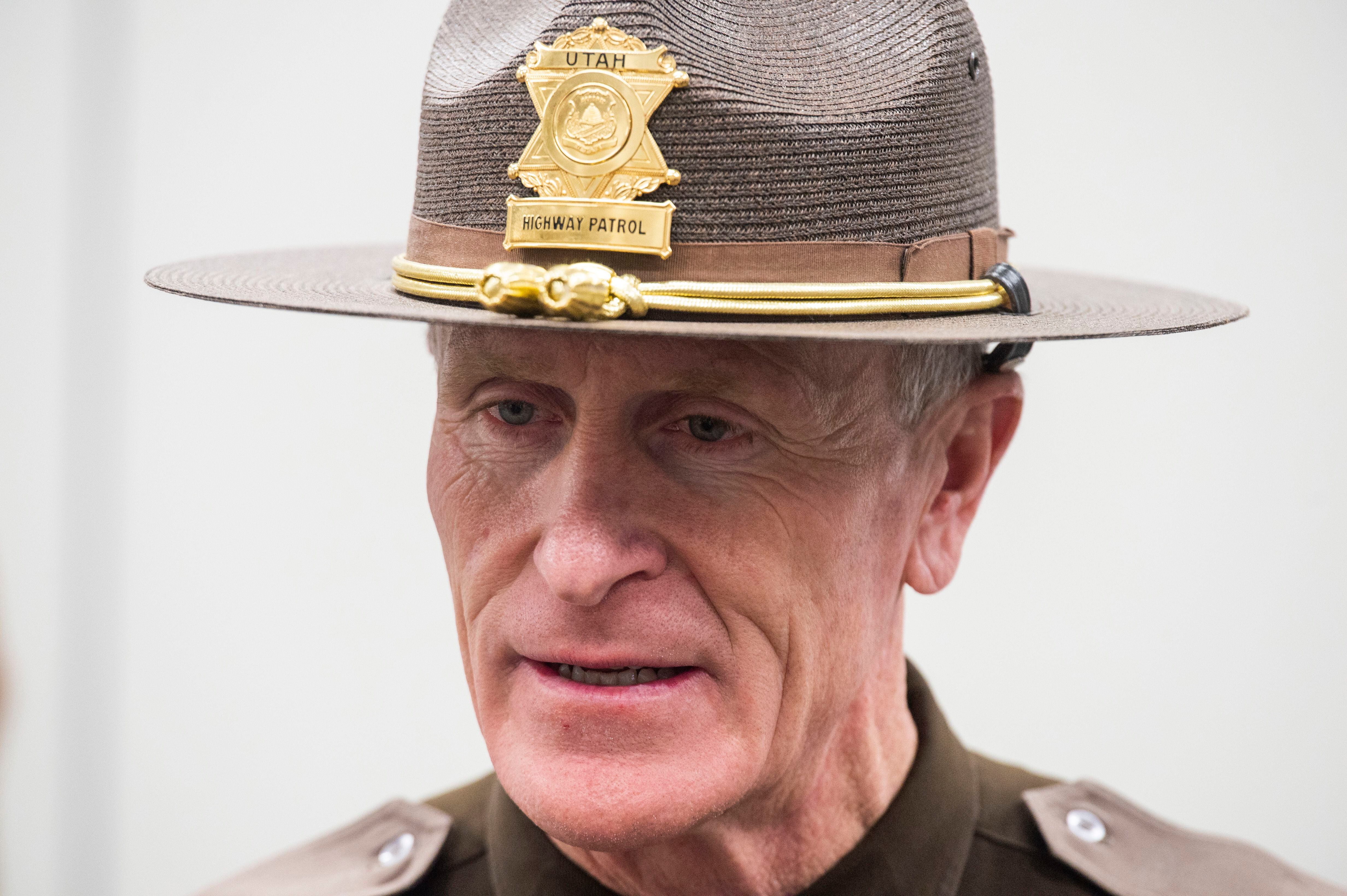 (Rick Egan | Tribune file photo) Utah Highway Patrol Col. Michael Rapich on Jan. 17, 2019. 