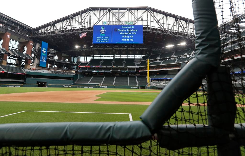World Series to be played at Rangers new ballpark in Arlington, the first  time at one site since 1944