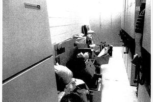 (Photos courtesy of Weber County Sheriff's Office) Photos show the clutter that audits claim started building in 2015 and only got worse. Evidence was found in improper places, not cataloged and not with corresponding evidence. When prosecutors asked for evidence in a case, it sometimes took months to locate it and send it to the crime lab, if it was found at all. One deputy described the room as having "deer trails" through piles of evidence in order to walk around the clutter.