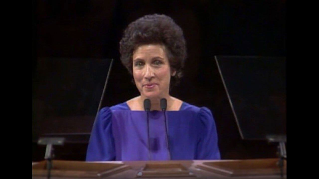 (The Church of Jesus Christ of Latter-day Saints) Dwan Young speaks at General Conference.