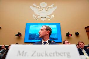(Andrew Harnik | AP photo)

In this April 11, 2018, photo, Facebook CEO Mark Zuckerberg testifies before a House Energy and Commerce hearing on Capitol Hill in Washington, about the use of Facebook data to target American voters in the 2016 election and data privacy.