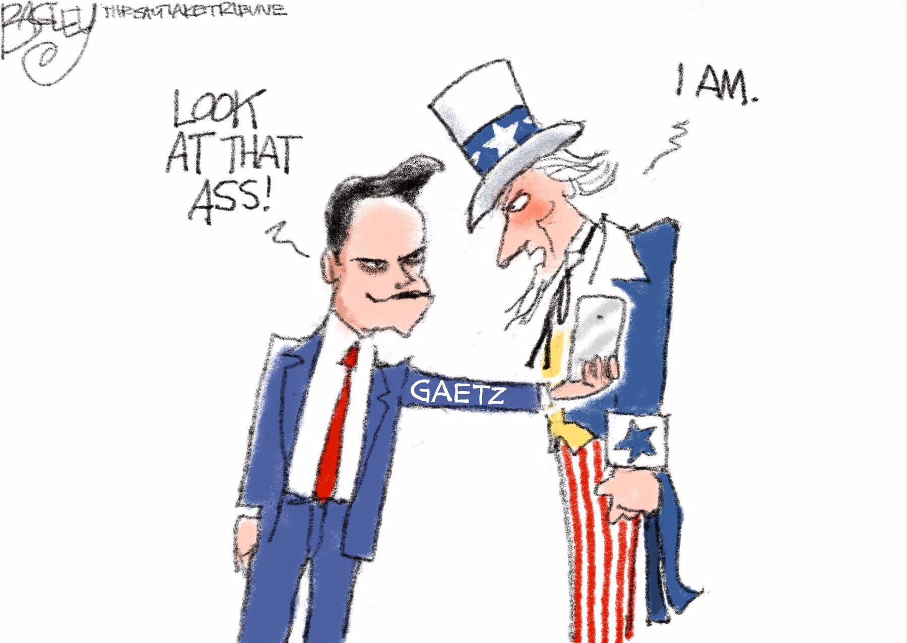 Bagley Cartoon: All American Creep - The Salt Lake Tribune