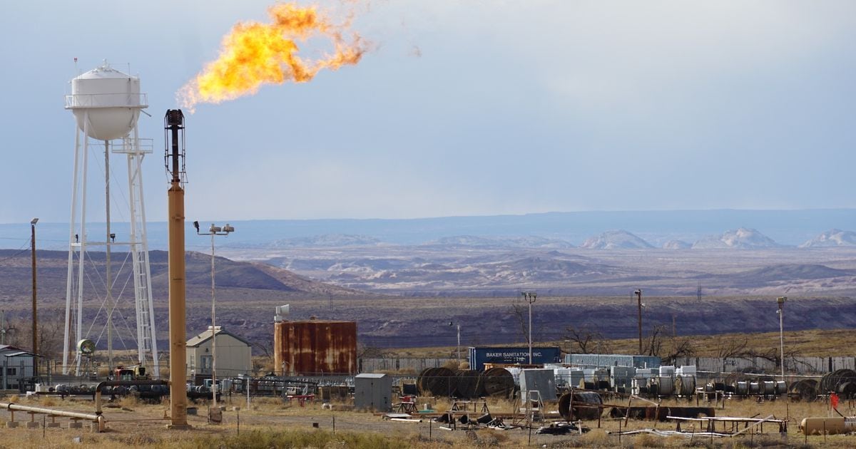 A natural gas plant near Moab could help curb flaring on the Navajo Nation