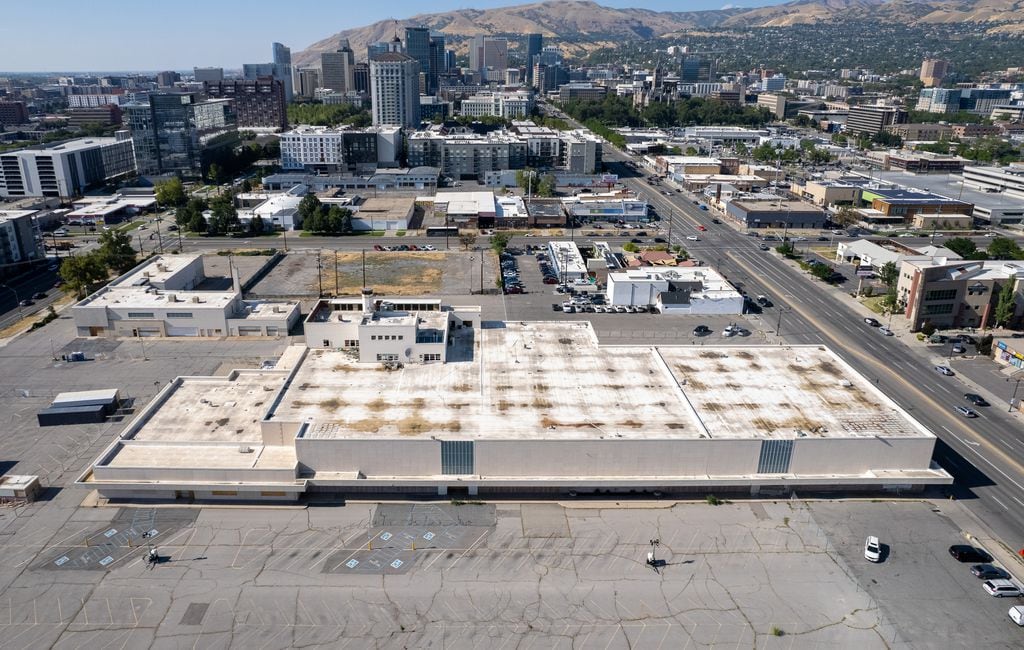(Trent Nelson  |  The Salt Lake Tribune) The former Sears store site in Salt Lake City on Wednesday, Aug. 3, 2022.