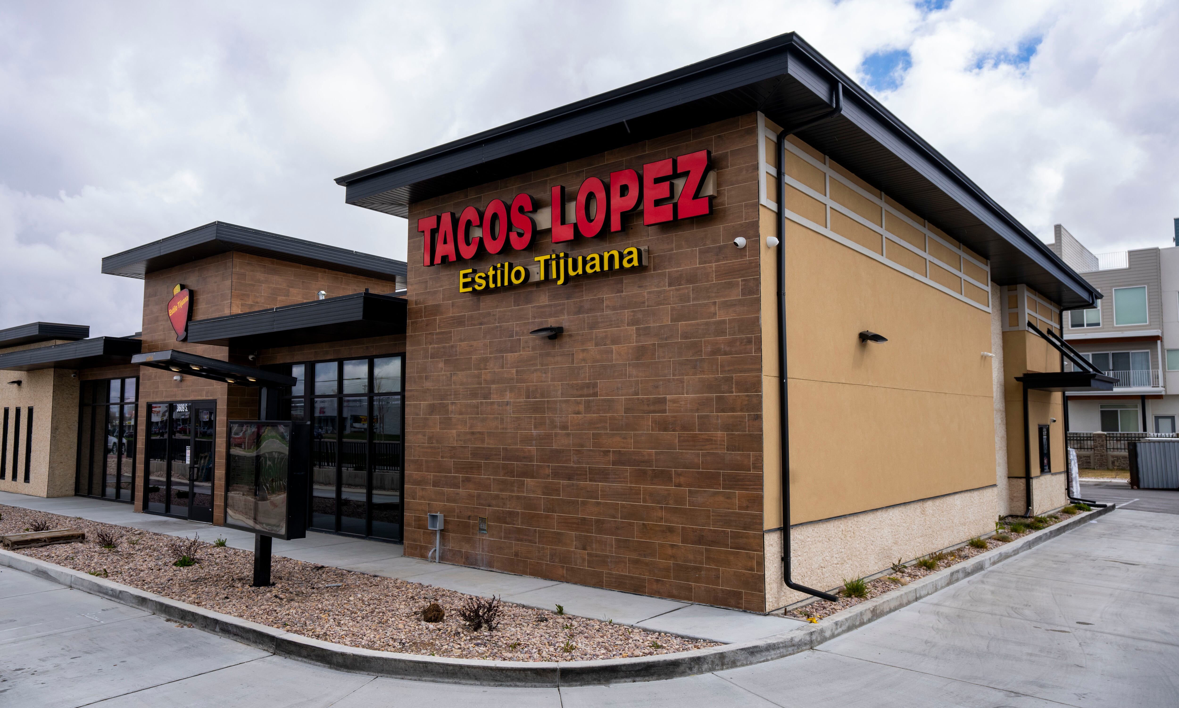 (Rick Egan | The Salt Lake Tribune) Tacos Lopez Mexican restaurant on Redwood Road, on Monday, April 1, 2024.