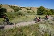 (Francisco Kjolseth | The Salt Lake Tribune) Mountain bikers enjoy a trail near Butterfield Canyon in August 2023. Even more trails are about to open in the area.